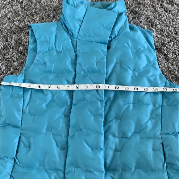 Talbots baby blue vest size S - Picture 3 of 12